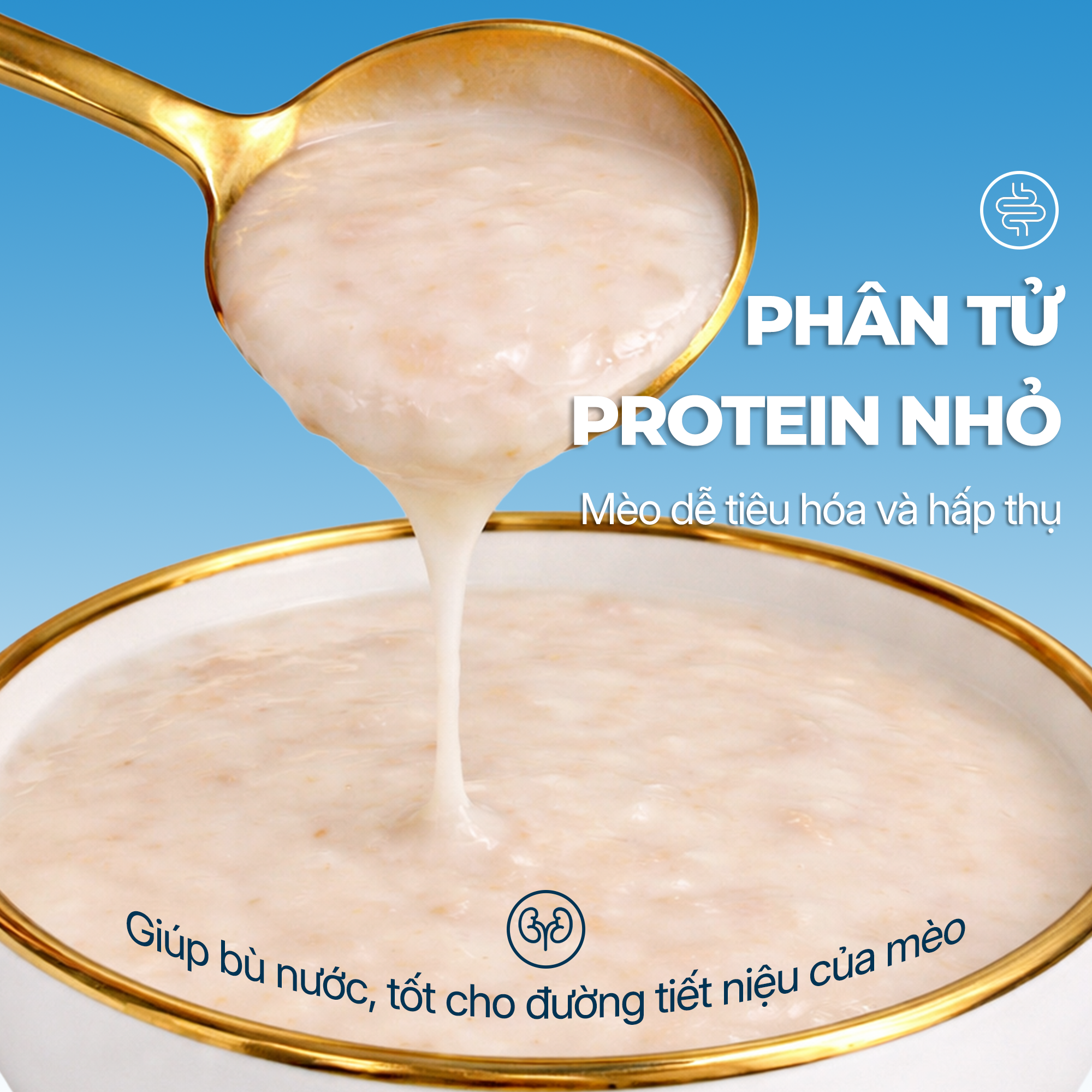 Pate sữa dê cho mèo từ 3 tháng tuổi FAENBEI - Túi 85G