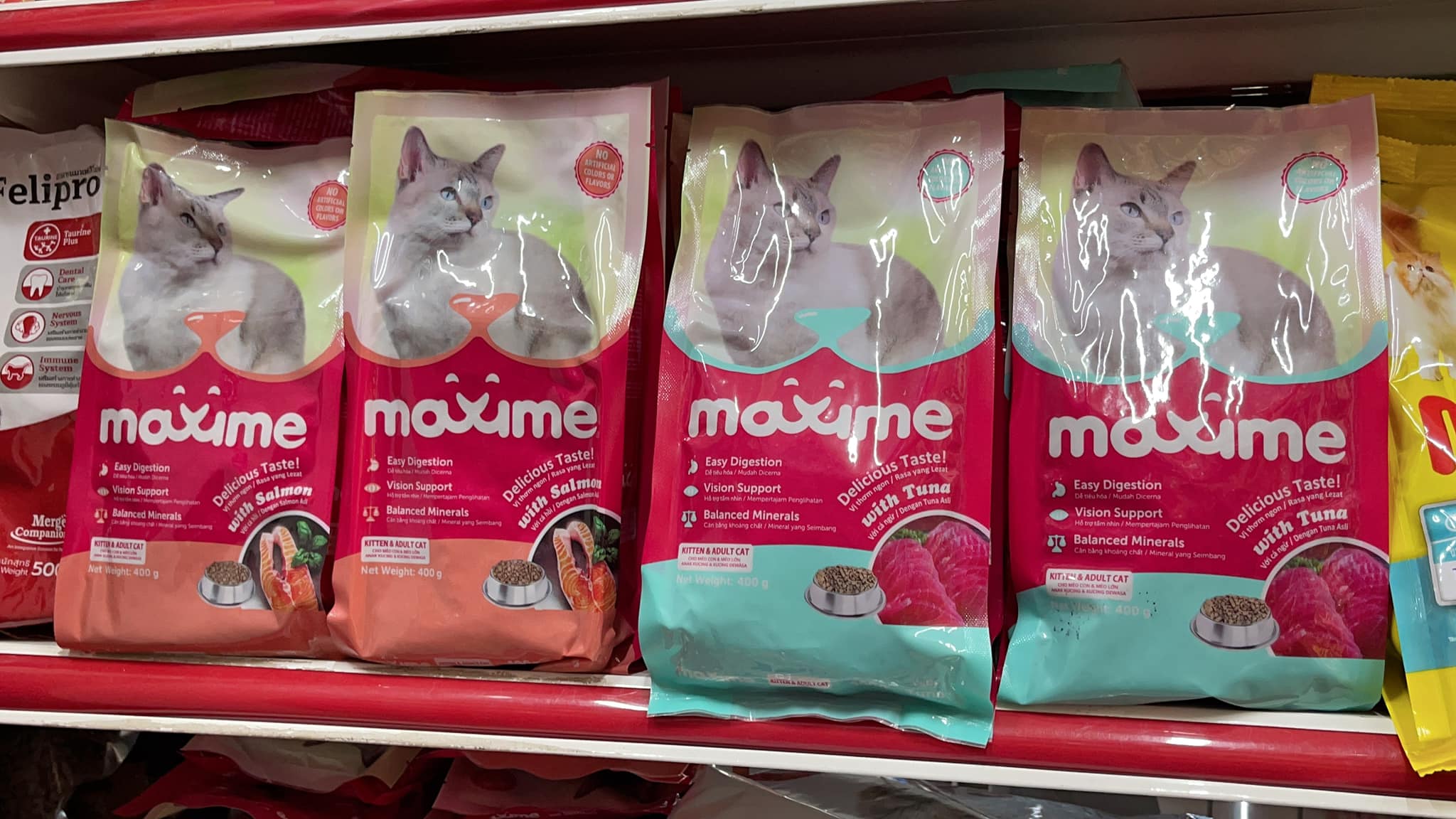 Thức ăn hạt cho mèo mọi lứa tuổi Maxime