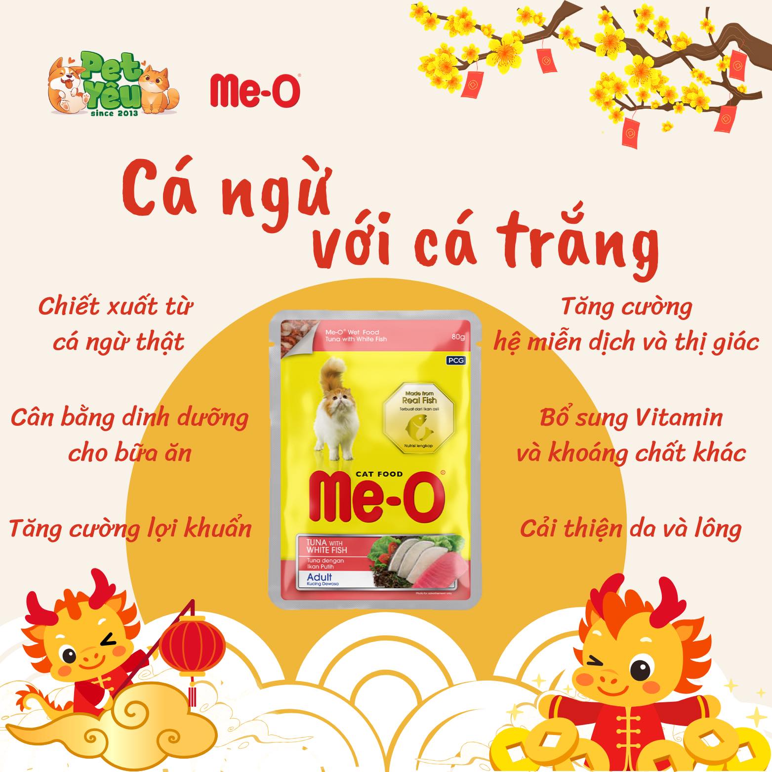 Pate cho mèo ME-O 80G