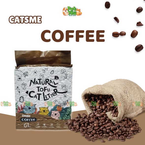Cát đậu nành dành cho mèo Catsme ( 6-7L)