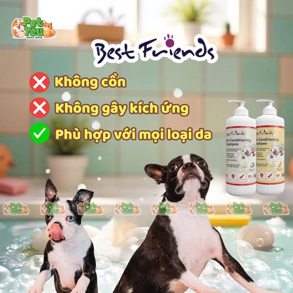 Sữa tắm Best Friends cho thú cưng - 500ML