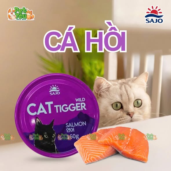 Pate cho mèo Cat Tigger Wild - Hộp 90G