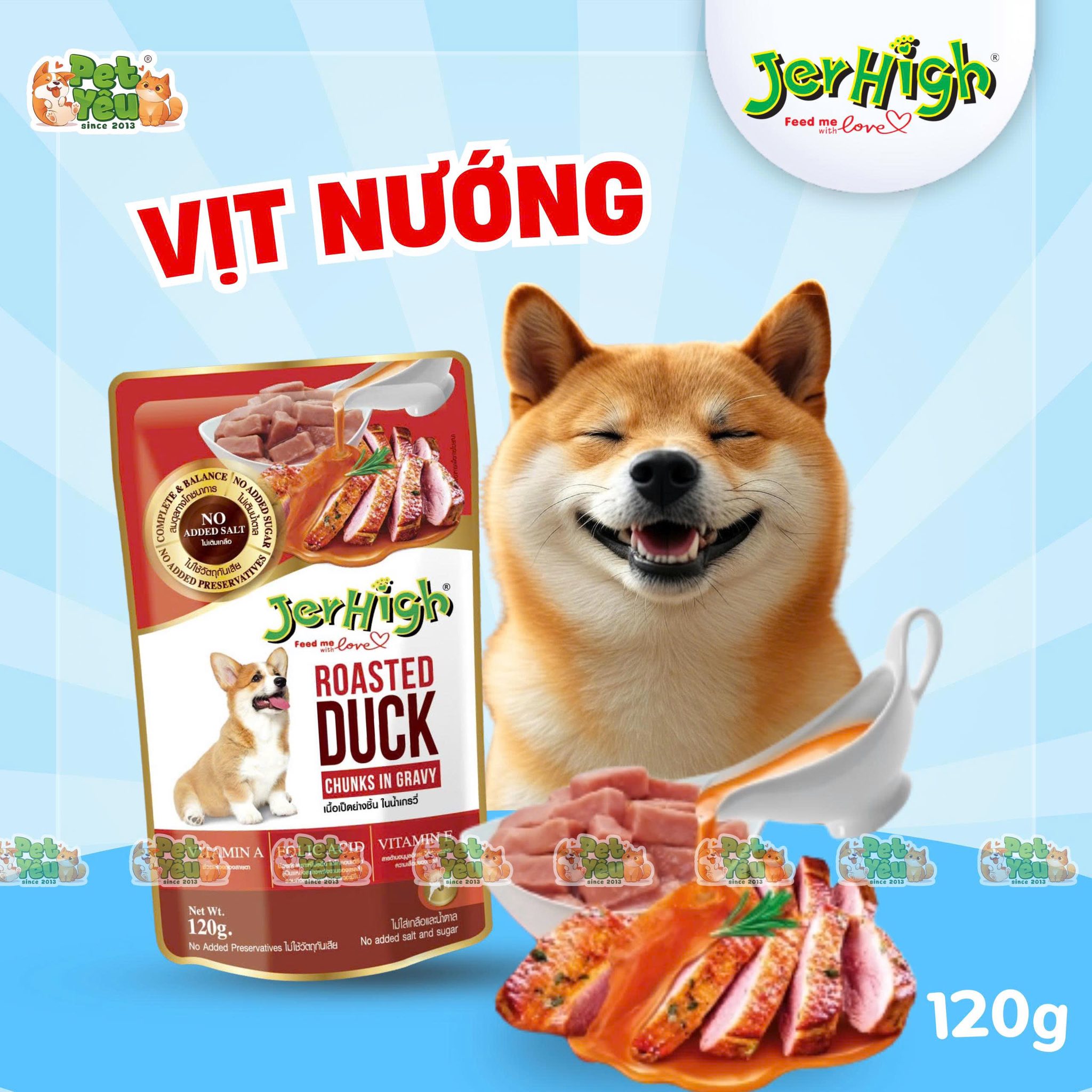 Pate cho chó JERHIGH