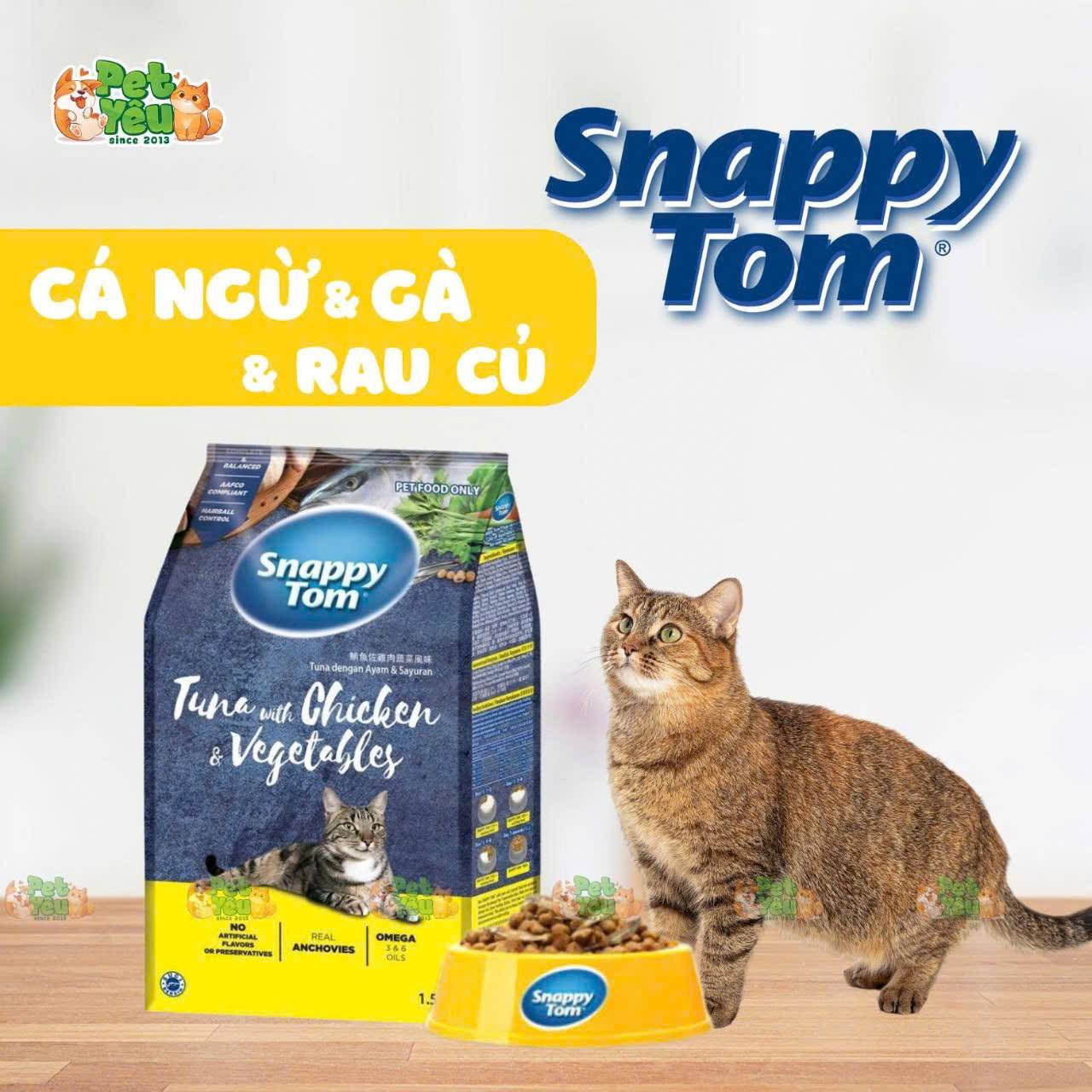 Hạt Snappy Tom - Vị Ngon Từ Cá Cơm Thật! 