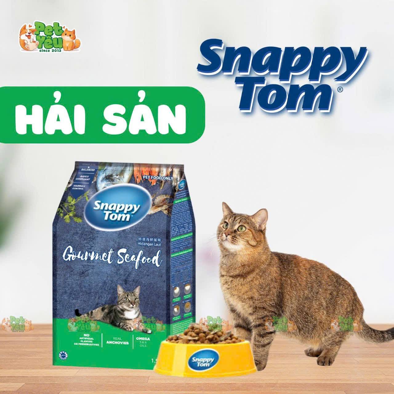 Hạt Snappy Tom - Vị Ngon Từ Cá Cơm Thật! 