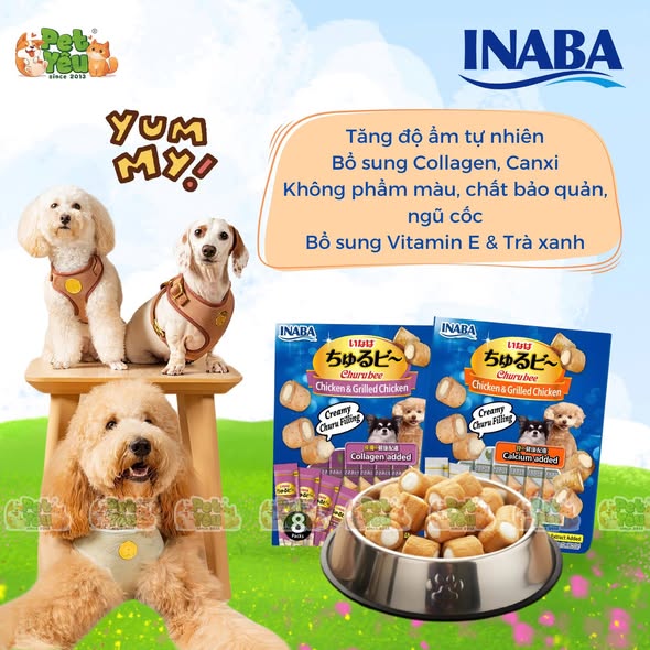 Bánh Thưởng Churubee cho cún yêu