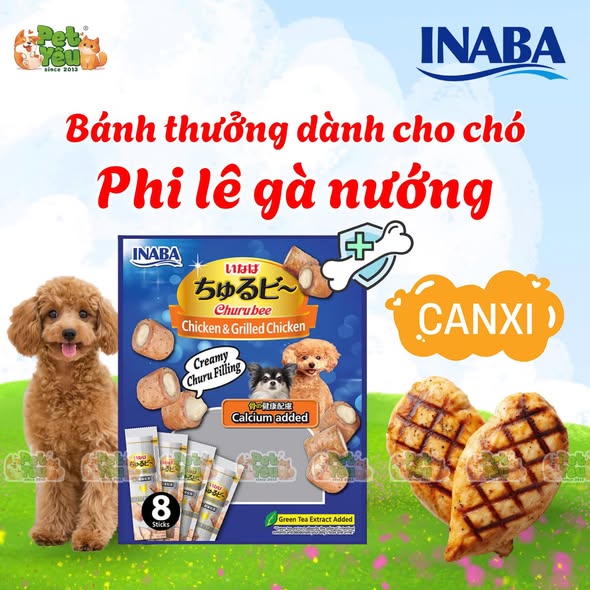 Bánh Thưởng Churubee cho cún yêu