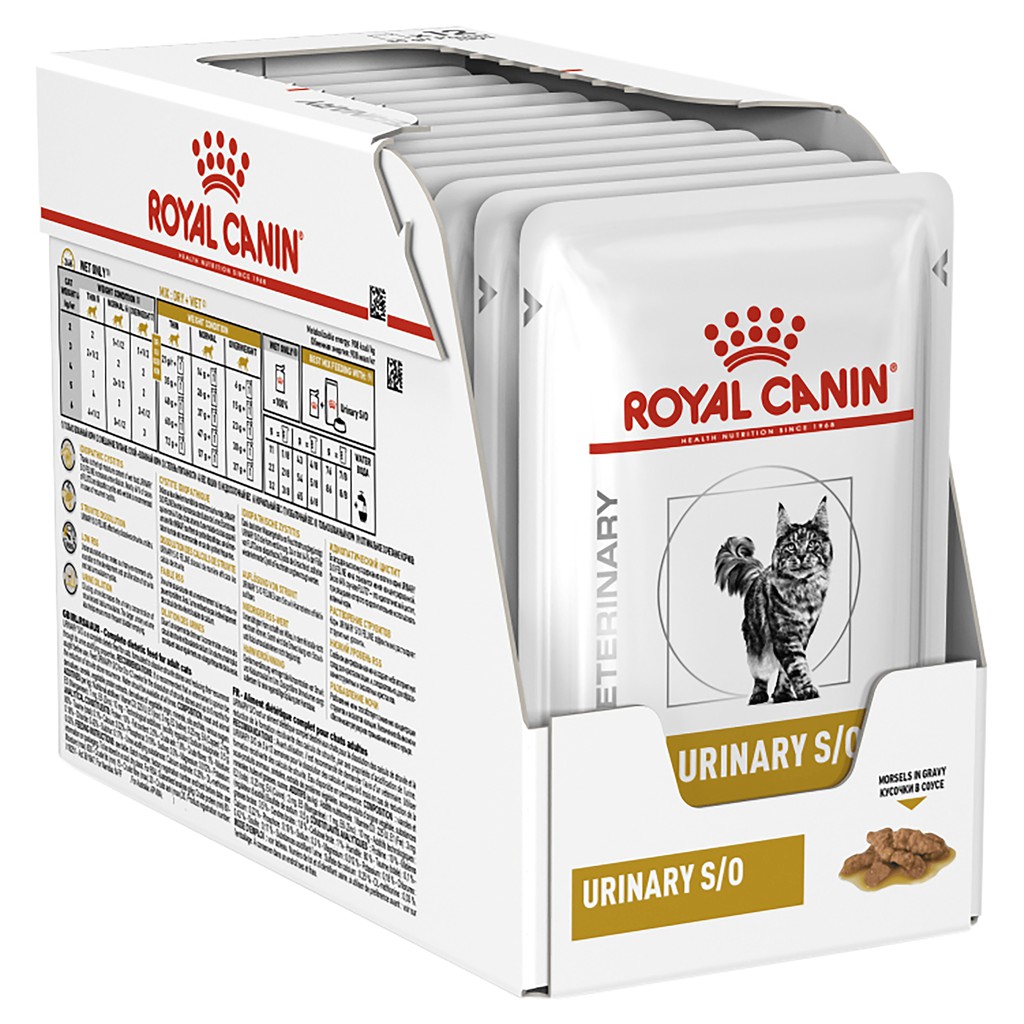 Pate Royal Canin Urinary S/O dành cho mèo bị sỏi thận ( Túi 85G)