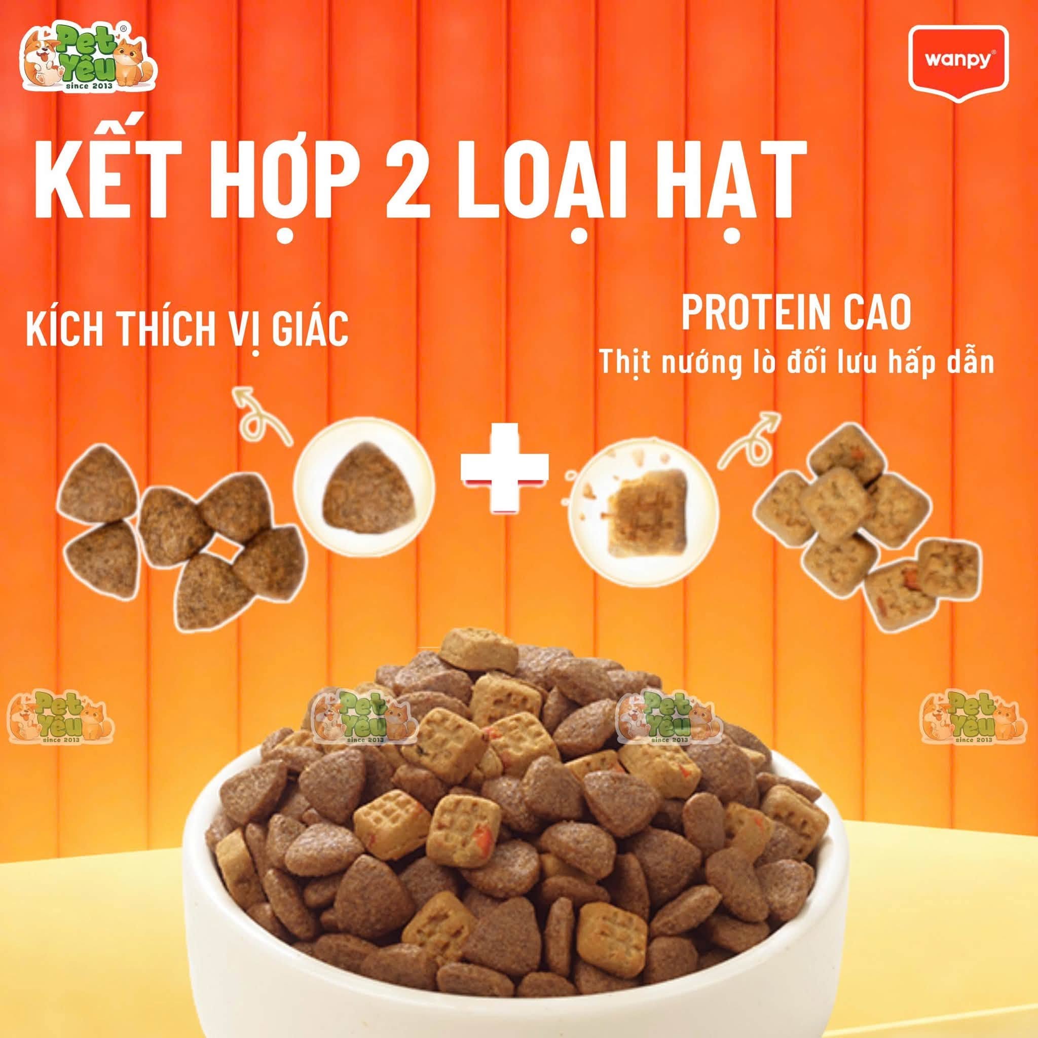 Hạt Wanpy Grain-Free cho chó mọi lứa tuổi