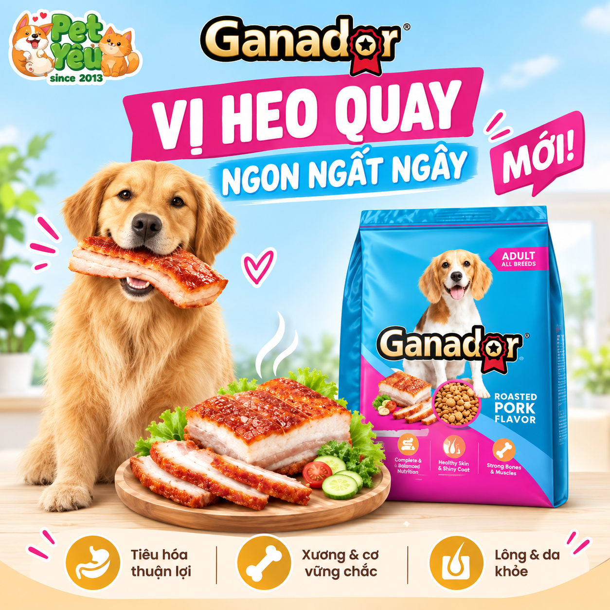 Hạt Ganador dành cho chó ( Bản thường)
