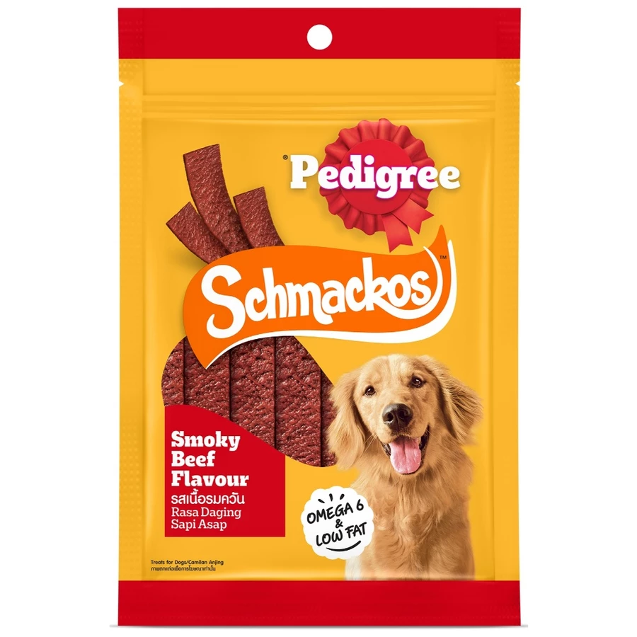 Bánh Thưởng Cho Chó Pedigree Schmackos 70g Nguồn Dinh Dưỡng Thơm Ngon