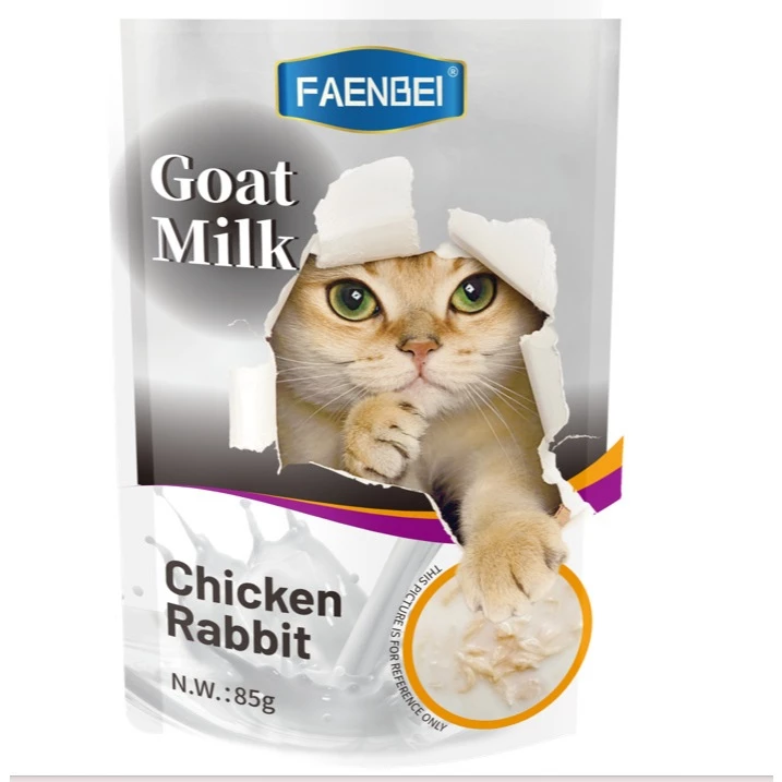 Pate sữa dê cho mèo từ 3 tháng tuổi FAENBEI - Túi 85G