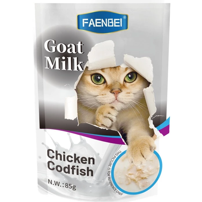 Pate sữa dê cho mèo từ 3 tháng tuổi FAENBEI - Túi 85G