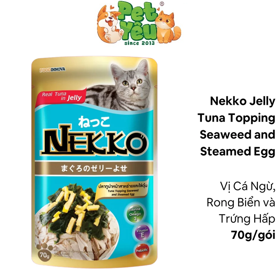 PATE NEKKO CHO MÈO TRƯỞNG THÀNH – GÓI 70G