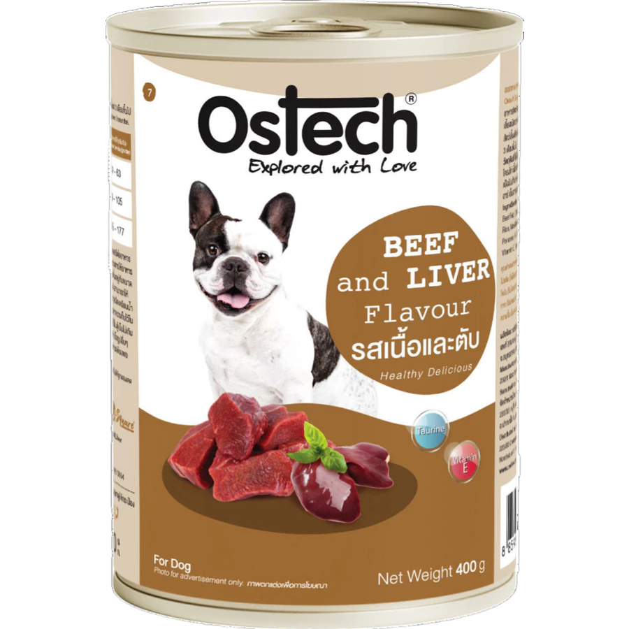 Pate Ostech dành cho chó - Lon 400G