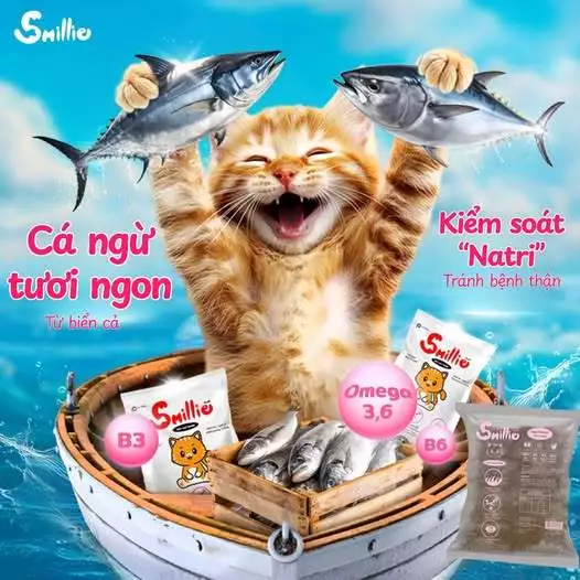 Thức Ăn Hạt Smillie Cho Mèo