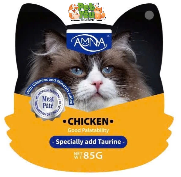 Pate cho mèo Amna 85G