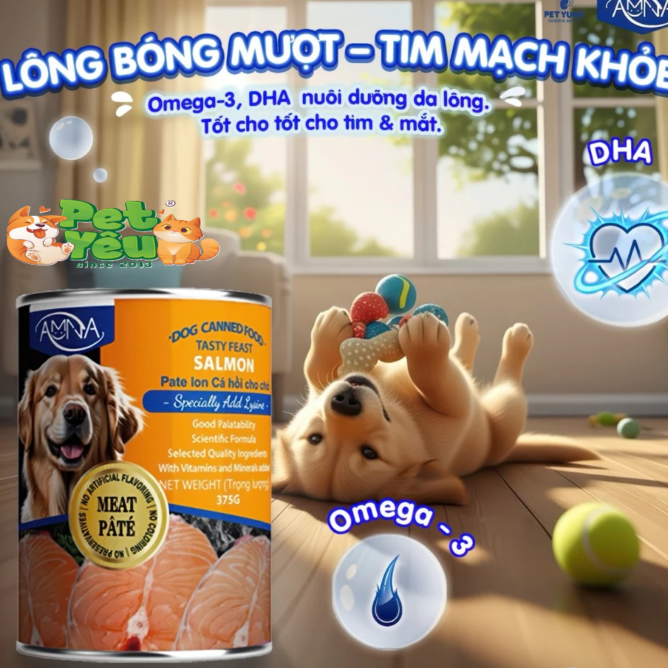 Pate cho chó AMNA