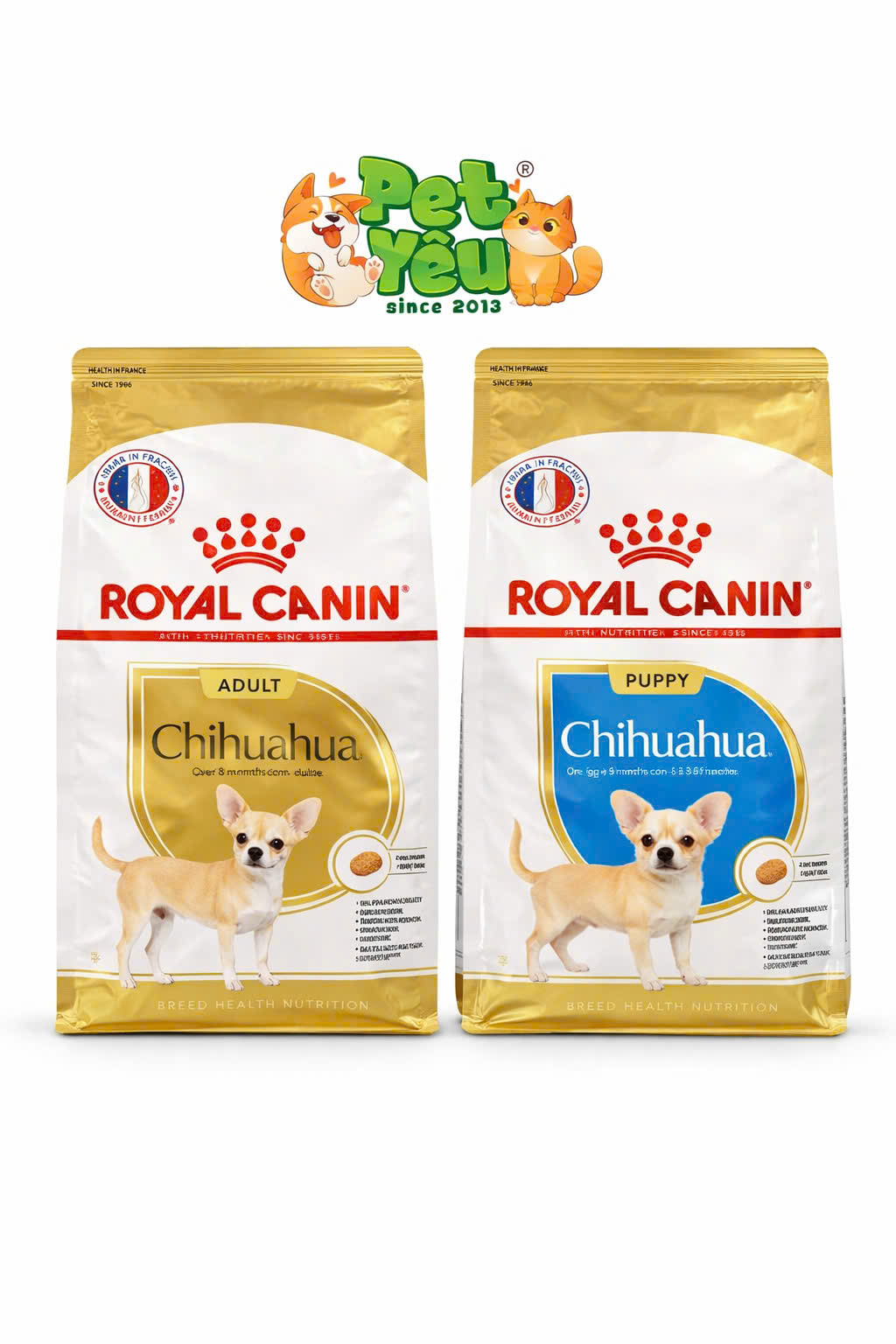 Thức ăn cho chó hạt Royal Canin Chihuahua Puppy & Adult 