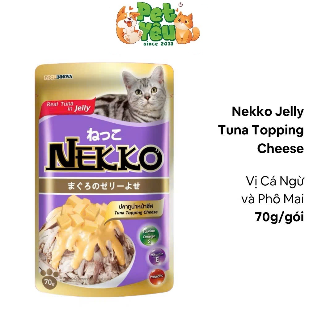 PATE NEKKO CHO MÈO TRƯỞNG THÀNH – GÓI 70G