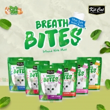 Snack Kitcat Breath Bites sạch răng thơm miệng dành cho mèo