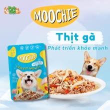 Pate MOOCHIE dành cho chó - Phát triển khỏe mạnh - Vị Thịt Gà túi 85G