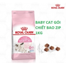 ROYAL CANIN MOTHER & BABYCAT - Thức ăn cho mèo mẹ và mèo con từ 0 đến 4 tháng tuổi gói zip 1kg