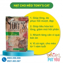 Thức ăn mèo Tony Cat gói 1.5kg